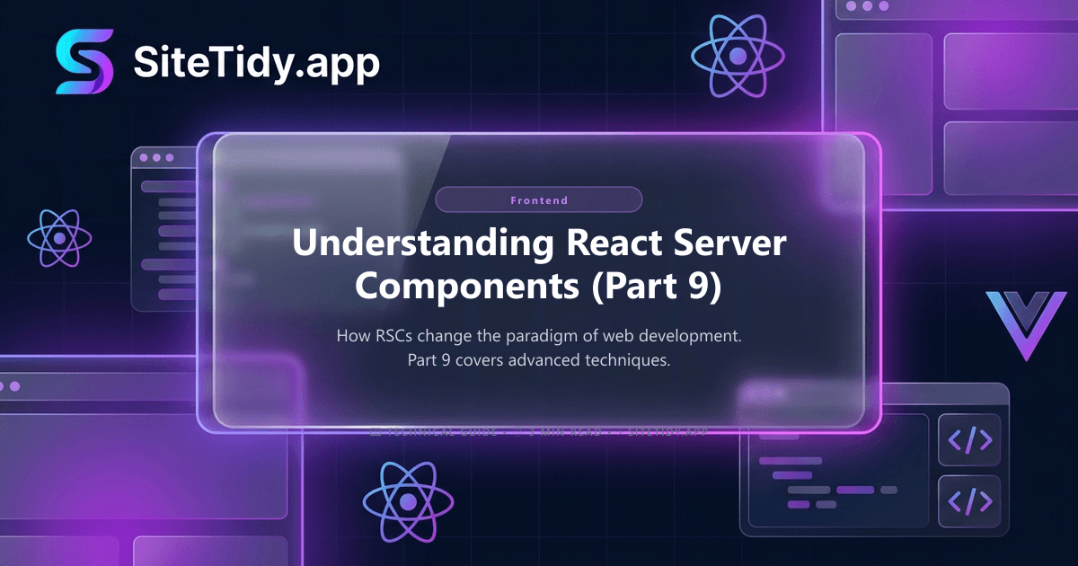 Understanding React Server Components (Part 9)