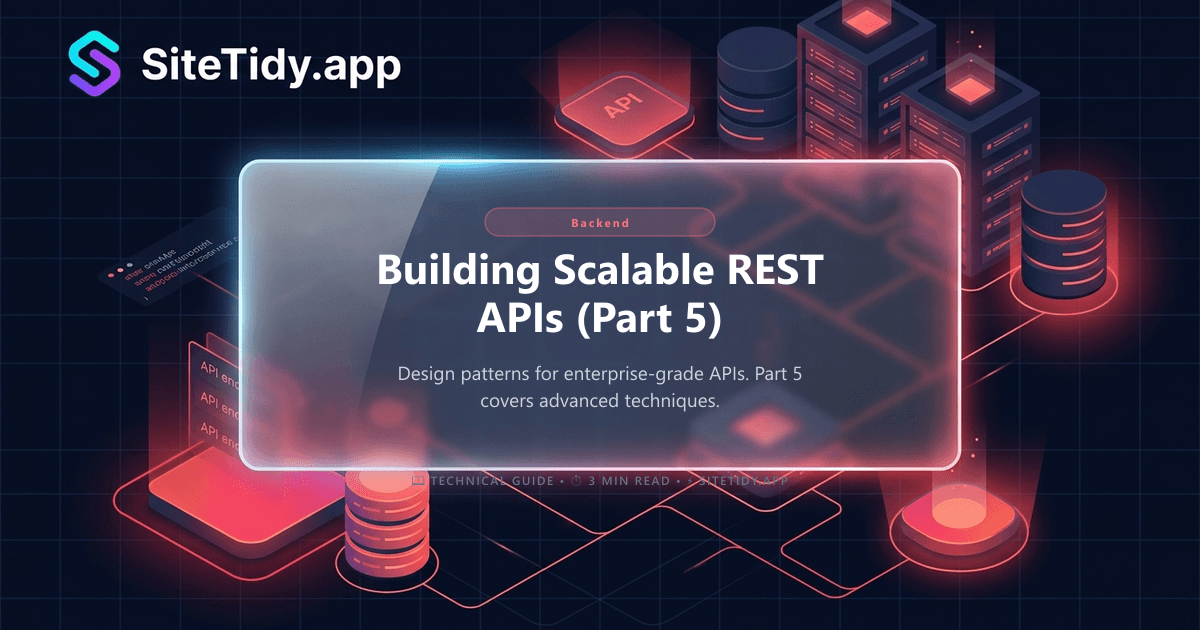 Building Scalable REST APIs (Part 5)