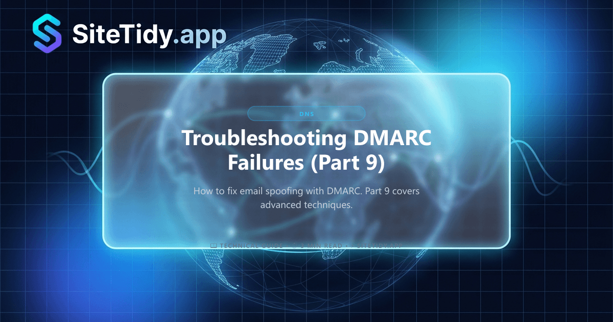 Troubleshooting DMARC Failures (Part 9)