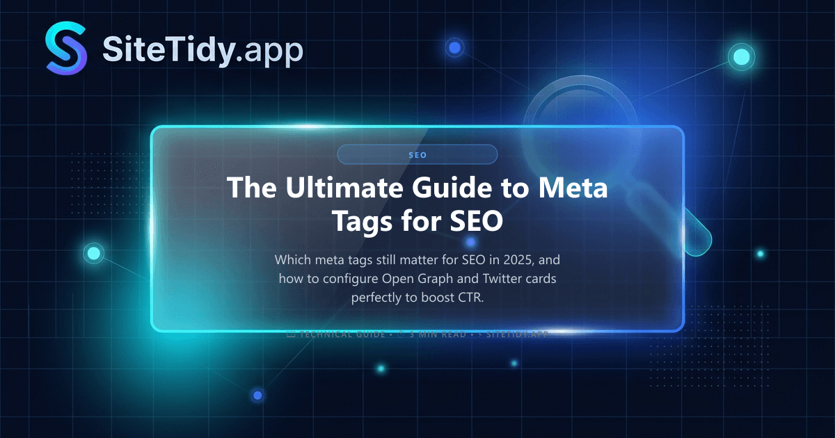 The Ultimate Guide to Meta Tags for SEO