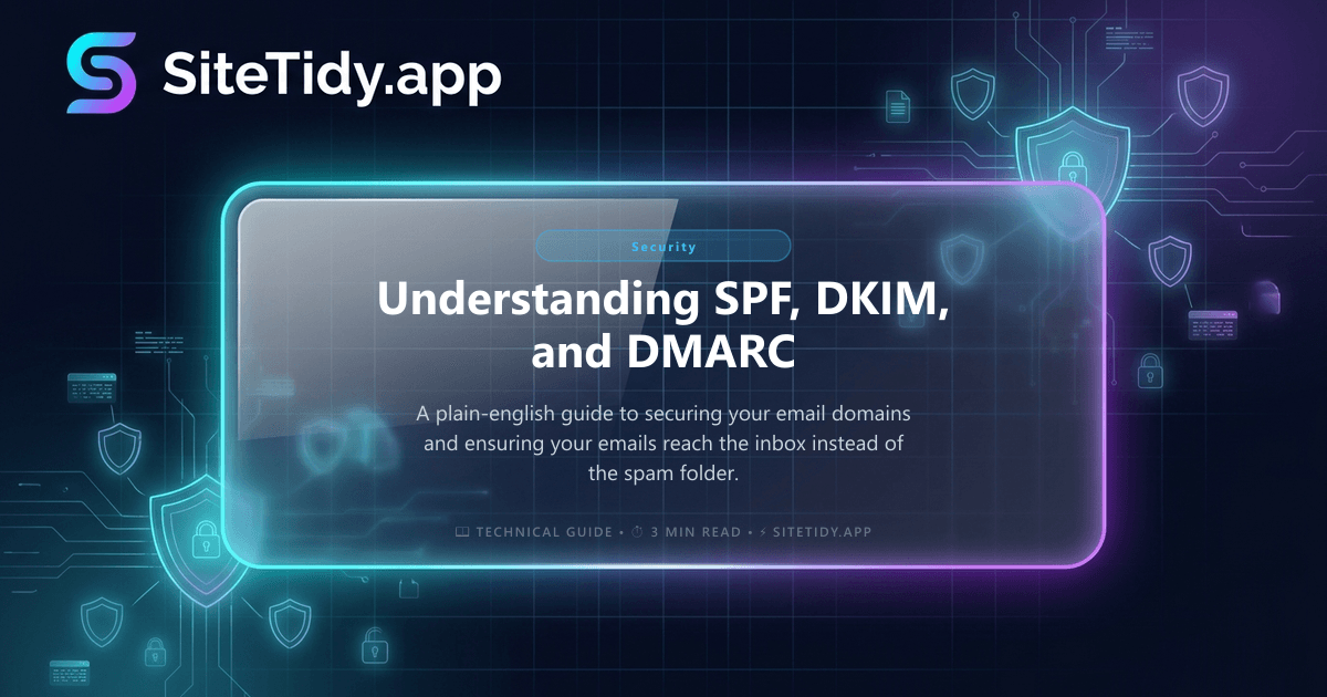 Understanding SPF, DKIM, and DMARC